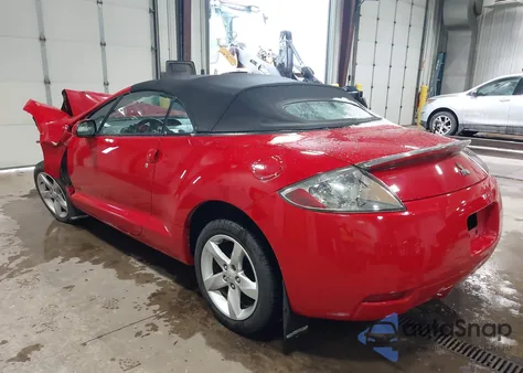 2007 Mitsubishi Eclipse Spyder Gs из США, поврежденный, VIN 4A3AL25F37E039521